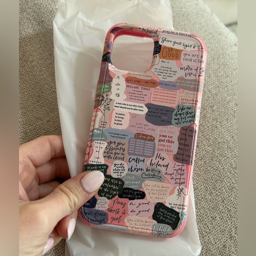 iPhone Christian Case In Pink